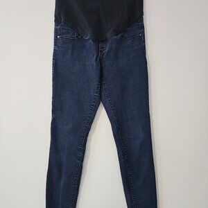 Thyme Maternity Slim Fit Blue Jeans